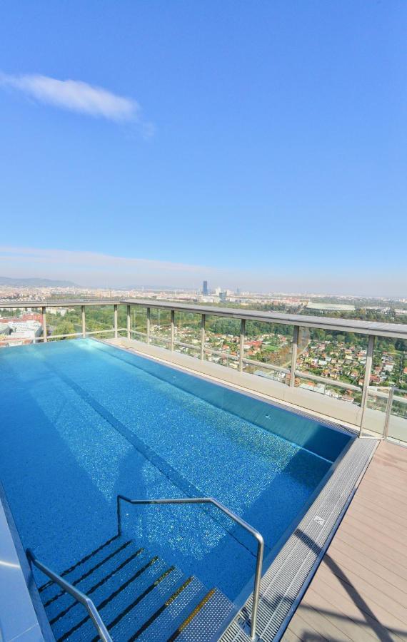 Brand-New, Close To Centre, Rooftop-Summer-Pool Bécs Kültér fotó